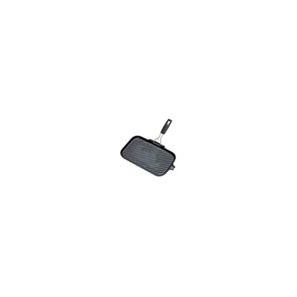 Le Creuset Gril En Fonte Avec Poignée Repliable Et Amovible – Rectangulaire 36… 1