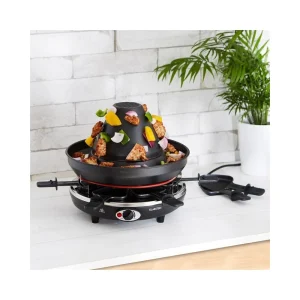 Klarstein Taste Volcano Appareil à Raclette & Chapeau Tatare 1500W 6 … 11