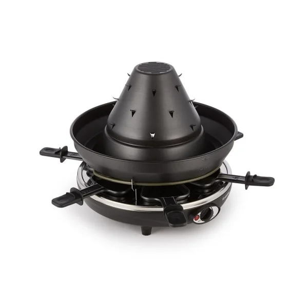 Klarstein Taste Volcano Appareil à Raclette & Chapeau Tatare 1500W 6 … 6