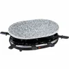 HKoenig Appareil à Raclette + Pierre à Griller RP85 8