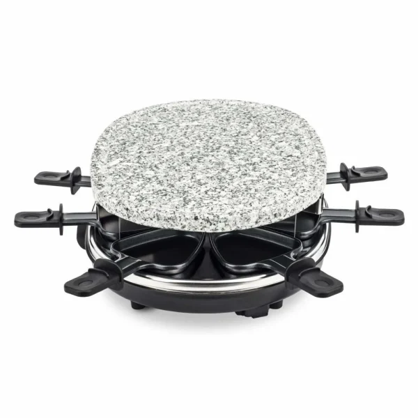 HKoenig Appareil à Raclette + Pierre à Griller RP85 4