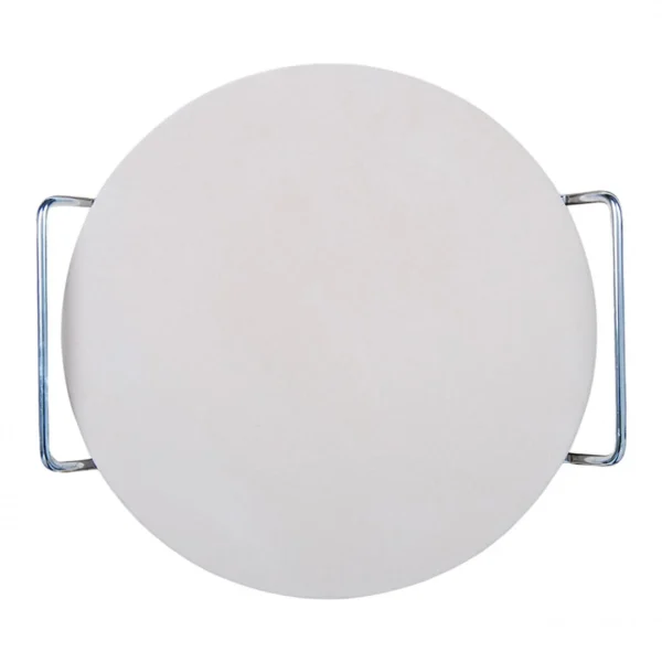Marque Generique 13 Pouces Pizza Griller Pierre Rond Non-bâton Ardoise Grès Surface L… 1