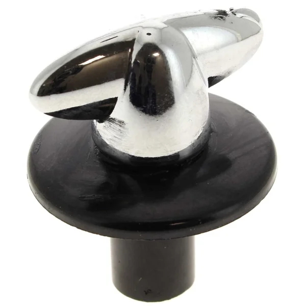 Marque Generique Bouton De Four Argent Et Noir Pour Cuisiniere Valberg 1