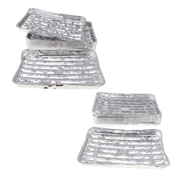 Marque Generique Casseroles à Papier Aluminium Jetable Barquette 1