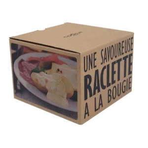 2 Sets à Raclette Individuels à La Bougie Vert Cookut 9