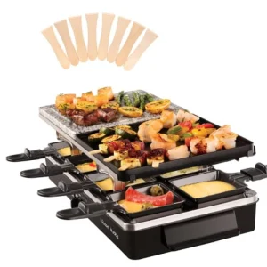 Russell Hobbs 26280-56 Raclette 1400W 8 Personnes Multifonction Grill Réversible No… 9