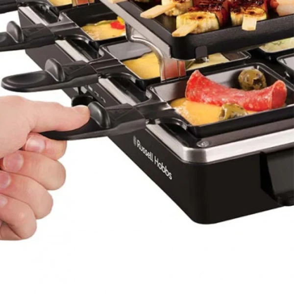 Russell Hobbs 26280-56 Raclette 1400W 8 Personnes Multifonction Grill Réversible No… 5