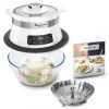Moulinex Cuiseur Vapeur Steam’up – VJ504010 – Blanc 14