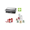 Clatronic Le Pack 2 En 1- Plancha Grill Et Panini 2000W KG 2242 CB + Magic Hacho… 5