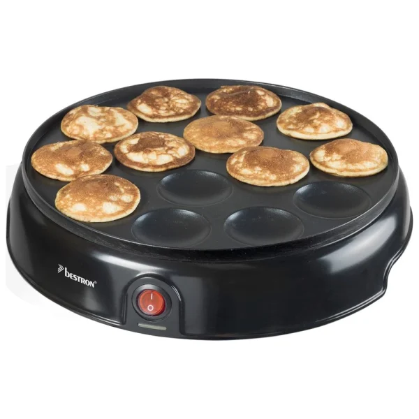 Bestron – Appareil à Poffertjes 800w Noir – Apfm700z 1