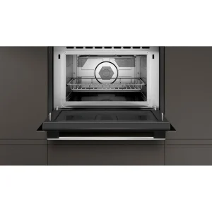 Four Combiné Mo Intégrable 44l Inox/noir – C1amg84n0 – NEFF 9