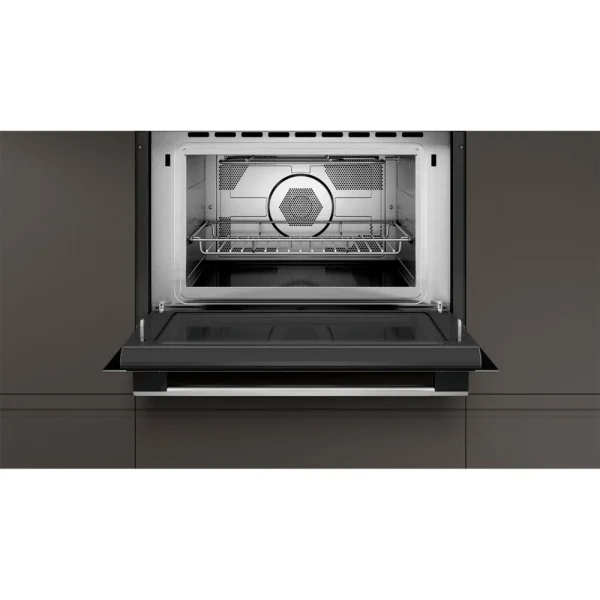 Four Combiné Mo Intégrable 44l Inox/noir – C1amg84n0 – NEFF 4