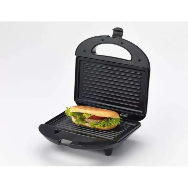 Ariete Appareil à Croque Monsieur Compact 750W Noir Inox 1