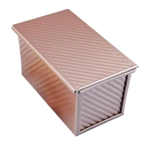 Marque Generique Moule Antiadhésif En Métal Pain Grillé Pain Cuisson Pan Cuisson Dor… 9