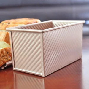 Marque Generique Moule Antiadhésif En Métal Pain Grillé Pain Cuisson Pan Cuisson Dor… 11