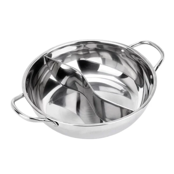 Marque Generique Batterie De Cuisine 32cm Pour Cuisine De Ménage Double En Acier Inoxy… 6