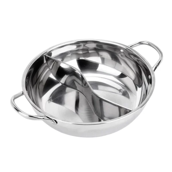 Marque Generique Batterie De Cuisine 32cm Pour Cuisine De Ménage Double En Acier Inoxy… 4