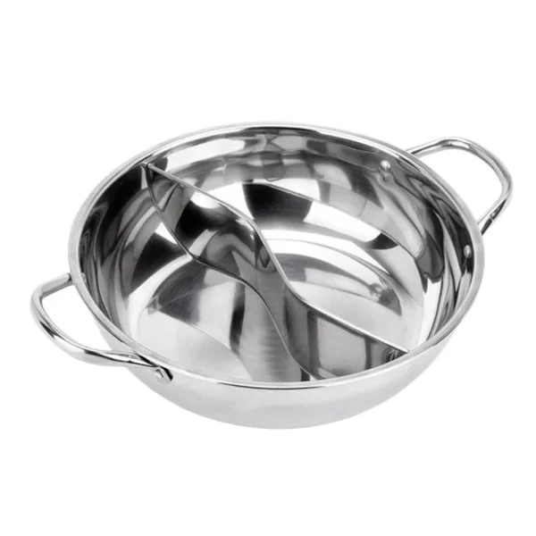 Marque Generique Batterie De Cuisine 32cm Pour Cuisine De Ménage Double En Acier Inoxy… 5