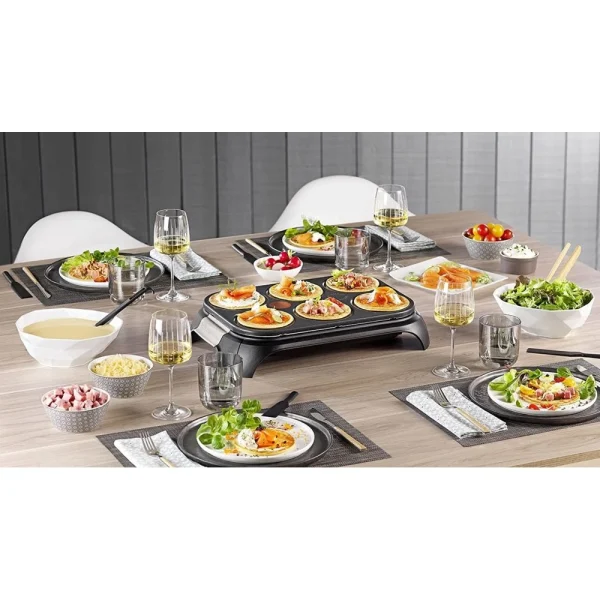 Tefal Crêpière électrique Pour 6 Crêpes 1000W Noir 1