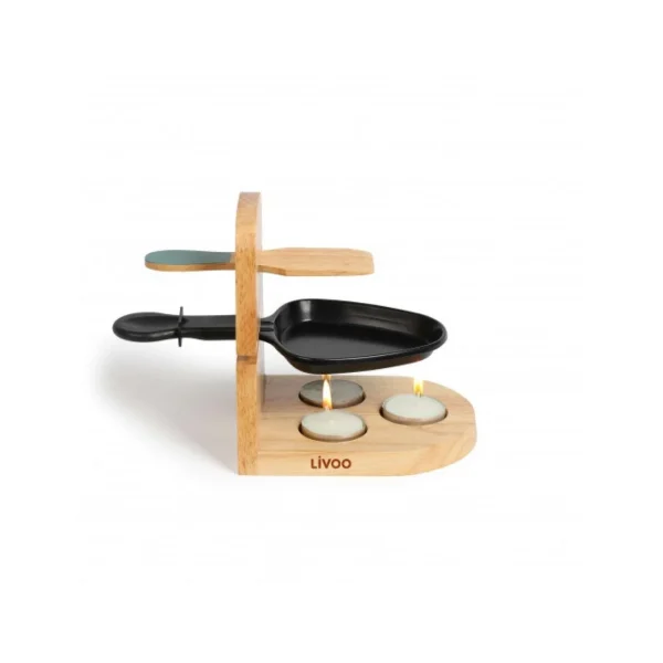 LIVOO Appareil à Raclette 1 Ou 2 Personnes à La Bougie 4