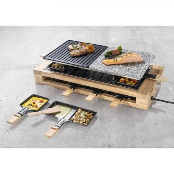 Appareil A Raclette Bestron électrique Jusqu’a 8 Personnes Avec Pier… 4