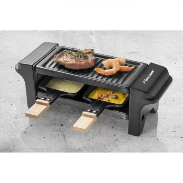 Appareil A Raclette Bestron , Mini Grill Pour 1 A 2 Personnes, Avec 2 … 5