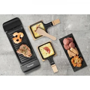 Appareil A Raclette Bestron , Mini Grill Pour 1 A 2 Personnes, Avec 2 … 15