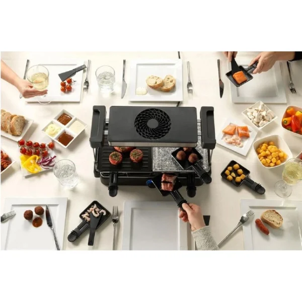 Trebs Appareil Multi Grill De Table Avec Hotte 5 En 1 (grillade, Plancha, Pi… 5