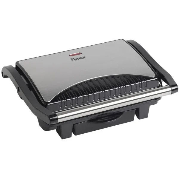 Bestron Gril à Panini/viande: 1000W – Inox Récupérateur De Graisse Intégr?… 6