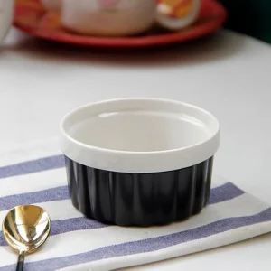 Marque Generique Bol En Céramique De Plat De Cuisson En Porcelaine Durable Pour Souffl… 15