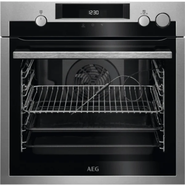 AEG BSE577121M Four 75L 240V 3380W Multifunción Pyrolyse Rotatif Minuteri… 1