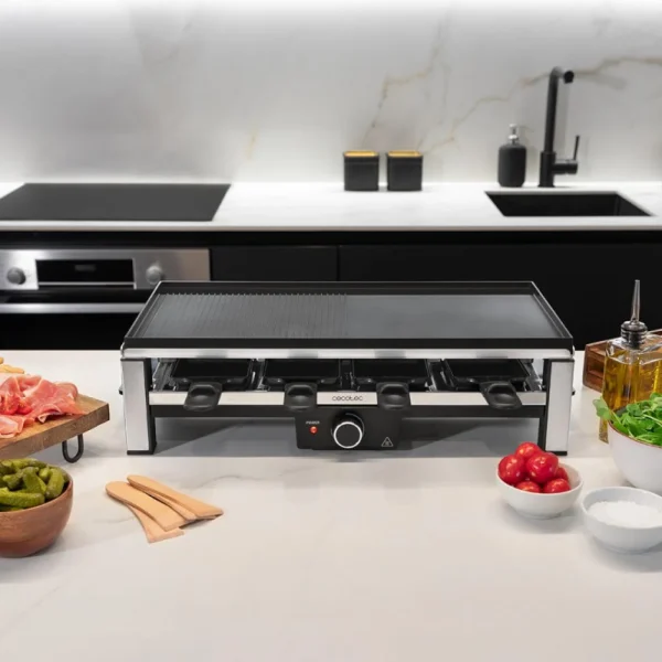Cecotec, Raclette Et Gril, Cheese&Grill 12000 Inox Black, 2000 W, Gril… 3