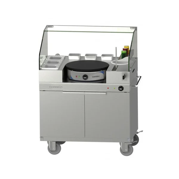 Chariot Avec Crêpière 40 Cm Amovible Et Ses Accessoires – Casselin – 1