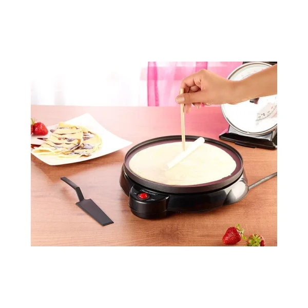 Rosenstein & Sohne Crêpière électrique 650 W – Plaque 23 Cm 1