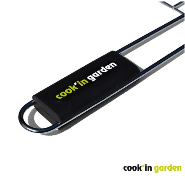 Cook In Garden Grille Acier Recoupable – 2 Poignées – L.70xP.40 Cm 3