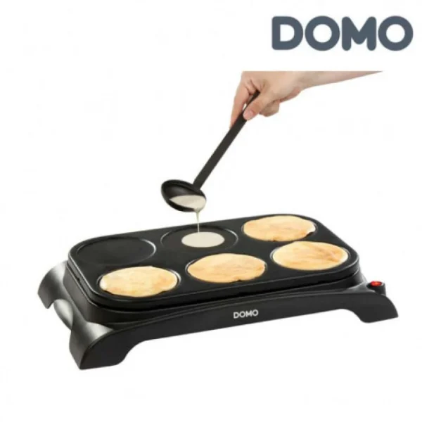 DOMO DO8709P Crepiere – 6 Personnes – 1000W – Noir 3