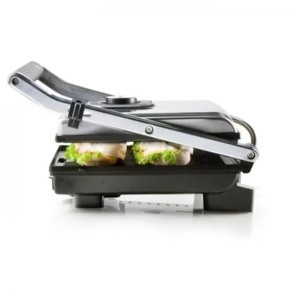 DOMO – Grill Multifonctions En Acier Inoxydable – Grandes Plaques Tefl… 4