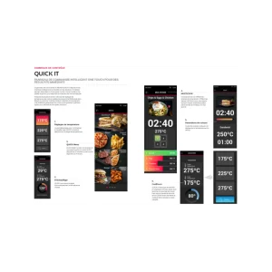 Materiel Chr Pro Four à Cuisson Accélérée QUICK 1T Ecran Tactile – Mychef – Noir M… 9