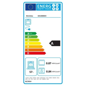 Electrolux Four Intégrable Multifonction 57l 60cm A+ Pyrolyse Inox – Ezc2400bcx/… 7