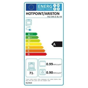 HOTPOINT Four électrique Encastrable Multifonction FA2 544 JC BL HA -71L-Catal… 9