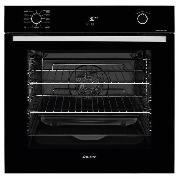 SAUTER Four Intégrable Multifonction 73l 60cm A+ Pyrolyse Inox – Sop6214lb -… 1