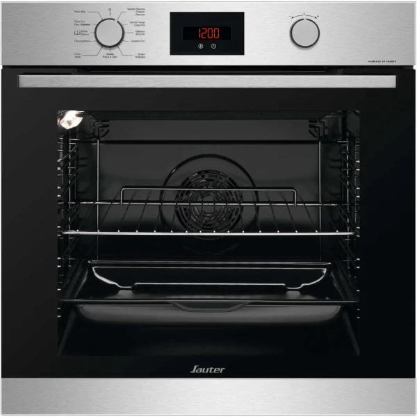 SAUTER Four Encastrable Pyrolyse SOP6211X Guide Culinaire, 73 Litres , Soft C… 1
