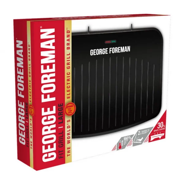 Grille-viande 2400w Noir – 25820-56 – GEORGE FOREMAN 3