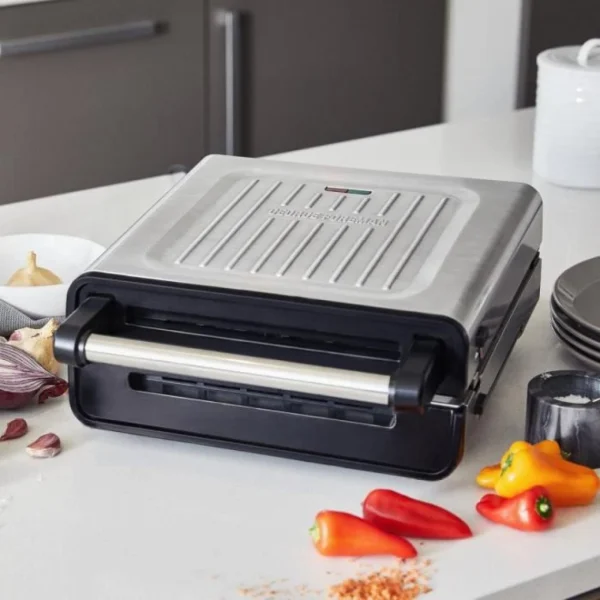 George Foreman 28000-56 – Grill Sans Fumée – 1500W – Boîtier En Aci… 4