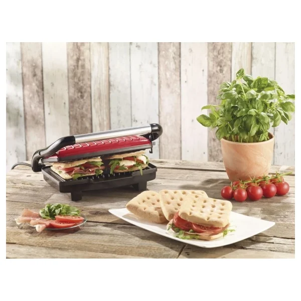 Rosenstein & Sohne Gril 1000 W Avec Revêtement Antiadhésif 1