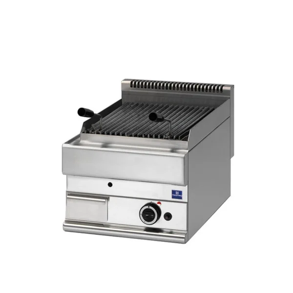 Materiel Chr Pro Gril à Pierre Lavique à Gaz De Table – Virtus – 400x650x280mm 1
