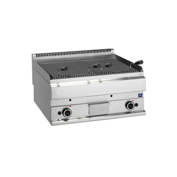Materiel Chr Pro Gril à Pierre Lavique à Gaz De Table – Virtus – 700x650x280mm 1