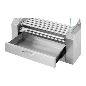 HELLOSHOP26 Grill à Saucisses 5 Rouleaux Tiroir Chauffant Acier Inoxydable 14_000… 11