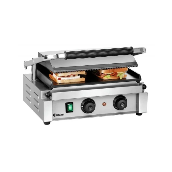 Grill Panini Contact Avec Signal Sonore – 2,2 KW – Bartscher – 3