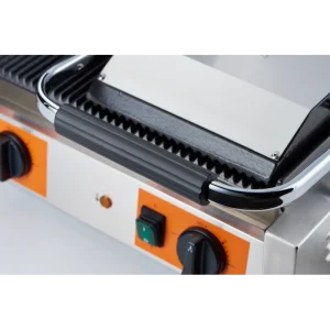 Materiel Chr Pro Grill Panini Double Plaques Rainurées 3,6 KW – Stalgast – 15